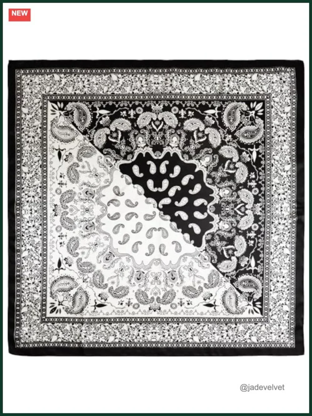 Satin Head Scarf for Women Silk Like Hair Wrap Square Bandana 35x35